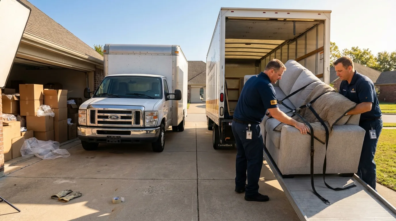 DIY truck vs professional crew comparison in Sugar Grove