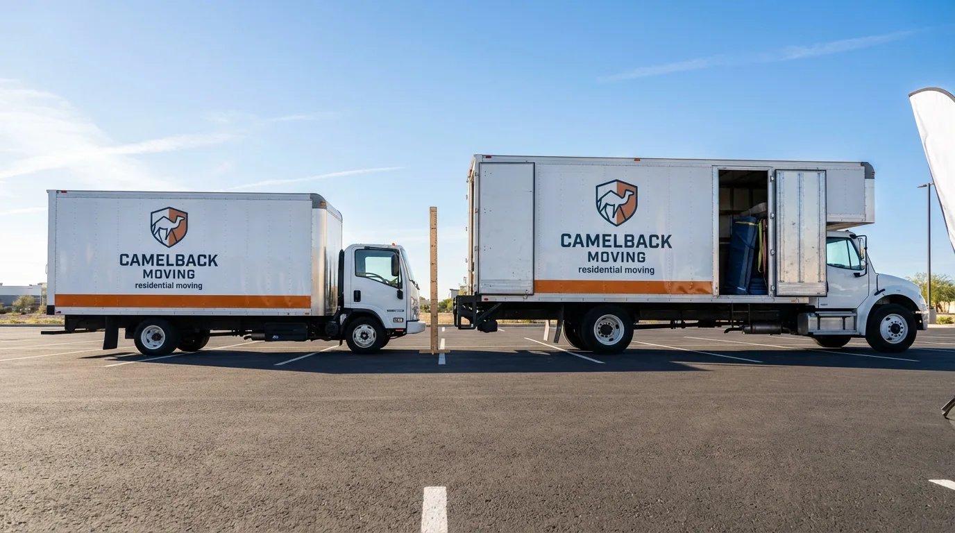 Moving truck size capacity guide in Sugar Grove